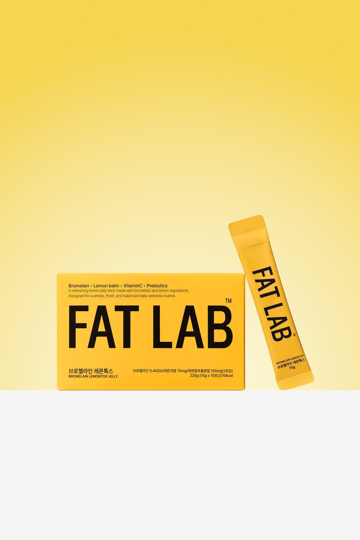 Fat Lab Bromelain Lemontox Jelly
